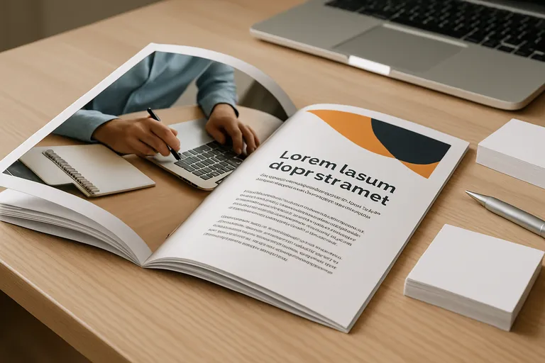 Geniete brochures en presentatiemateriaal: jouw complete handleiding voor professioneel drukwerk